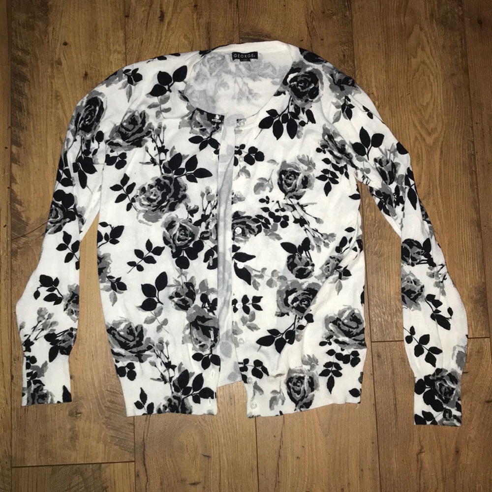 Floral cardigan